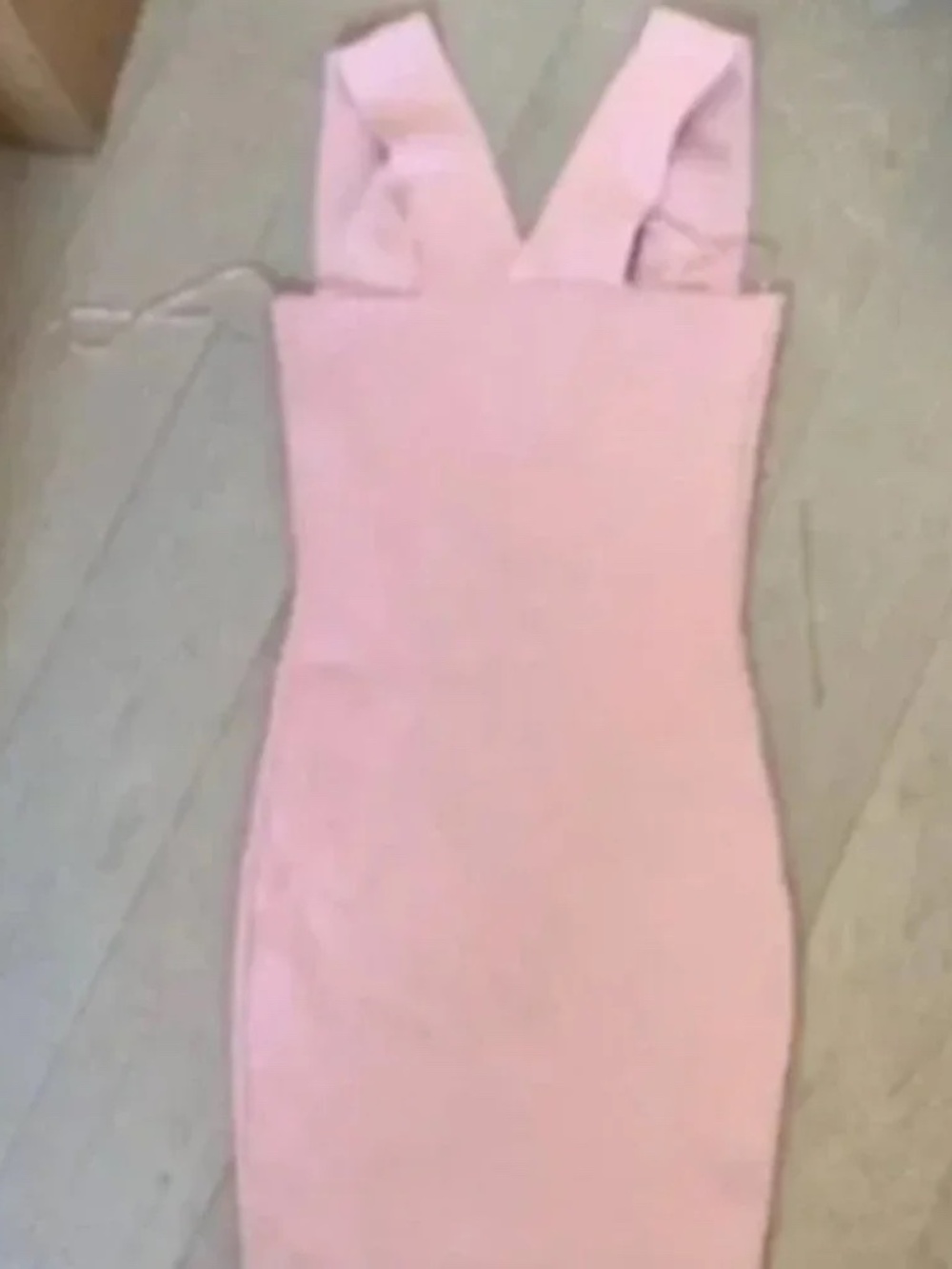 Seek the label LF Pink Bandage Dress Bodycon S New - Picture 6 of 7